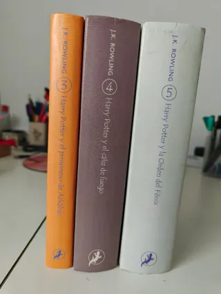 *LEER* Pack 3 libros de Harry Potter