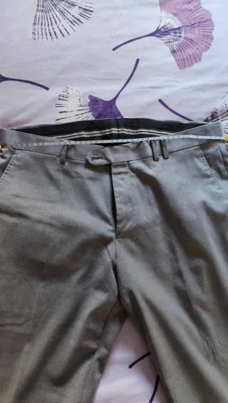 Pantalón de traje gris claro PuroEgo