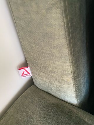 Divano a 4 posti verde oliva