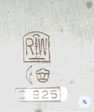 Reloj Radiant Swiss Plata Ley 925 Vintage 1950