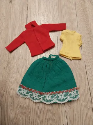 Lotto Vestiti Barbie Vintage Anni '70