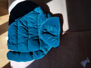 Cazadora terciopelo niña invierno. El corte inglés