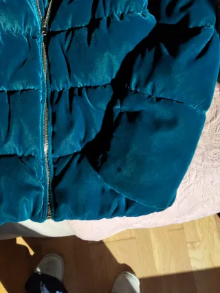 Cazadora terciopelo niña invierno. El corte inglés