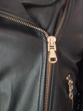 Uterqüe piel S flecos último precio