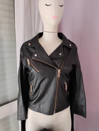 Uterqüe piel S flecos último precio