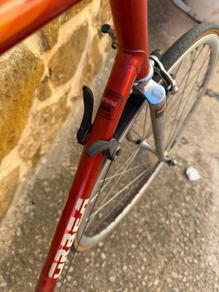 Bicicleta Orbea carretera antigua.