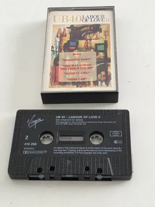 Casete UB40 Labour of Love II 1989