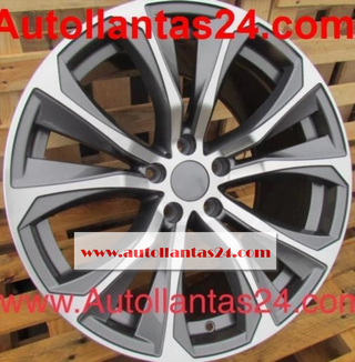 Juego 4 llantas para bmw x5 x6 bandar gris