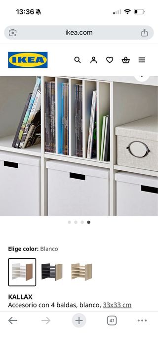 Accesorio KALLAX 4 baldas