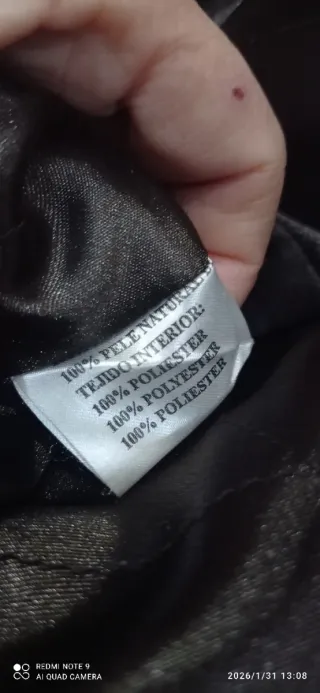 Chaquetón Piel Natural Mujer Marrón