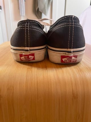 Zapatillas Vans Clásicas Talla 43 Negras