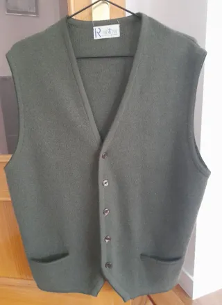 Chaleco punto Rivaspunt verde oliva Talla 52