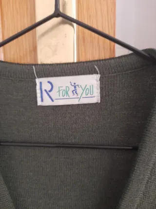 Chaleco punto Rivaspunt verde oliva Talla 52