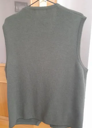 Chaleco punto Rivaspunt verde oliva Talla 52