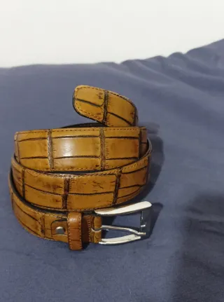 Cintura vintage vera pelle