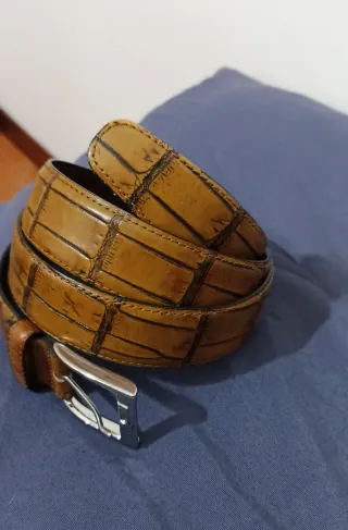 Cintura vintage vera pelle