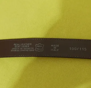 Cintura vintage vera pelle