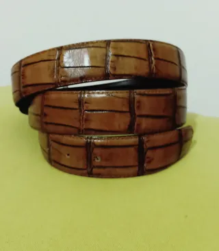 Cintura vintage vera pelle