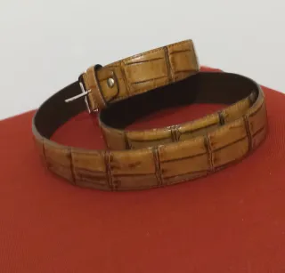 Cintura vintage vera pelle