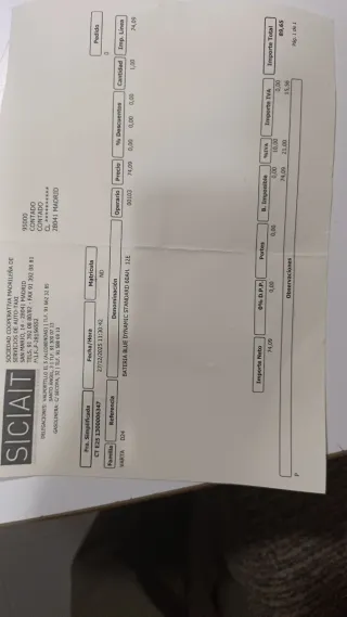 Batería Varta D24 12V 60Ah 540A