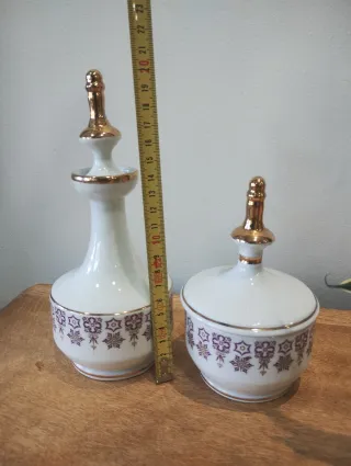 Juego de tocador de cerámica