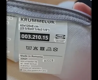 Cuna IKEA Gulliver + Colchón + Sábanas