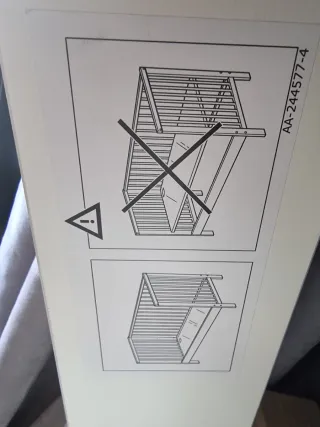 Cuna IKEA Gulliver + Colchón + Sábanas