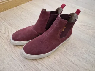 Botas Chelsea Shoecology Rojo