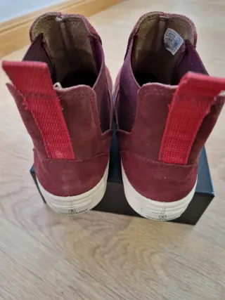 Botas Chelsea Shoecology Rojo