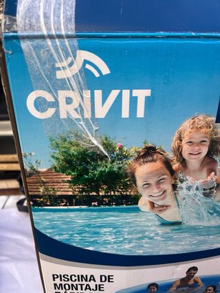 Piscina CRIVIT Montaje Rápido 240x63cm