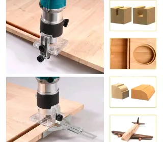 Fresatrice Verticale Elettrica 750W 6.35mm