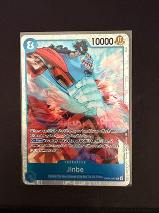 Carta SR Jinbe OP14-049 One Piece Ingles