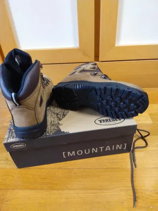 Botas de montaña Trekkings beige/marrón