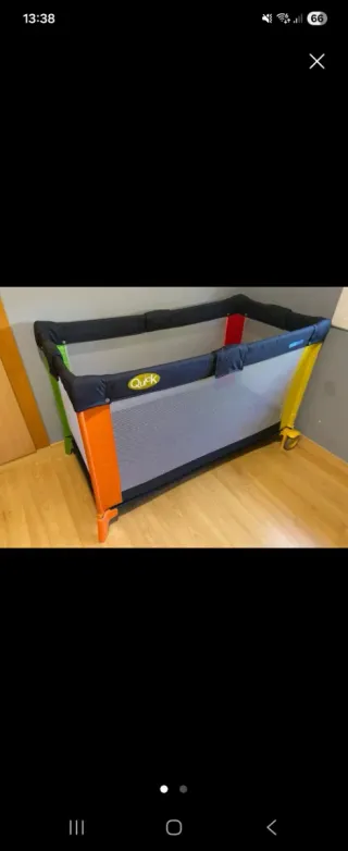 Cuna de viaje Bebe due Quick con funda