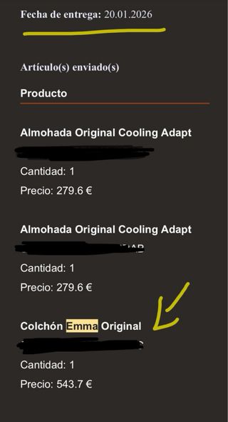 Colchón Emma Original NUEVO