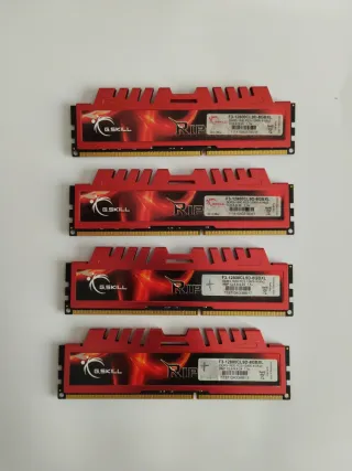 Memoria RAM 16GB 4x4GB G.Skill DDR3 F3-12800CL9D-8
