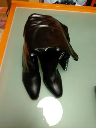 Botas altas mujer negras