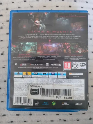 DOOM PS4 (PlayStation 4) Shooter