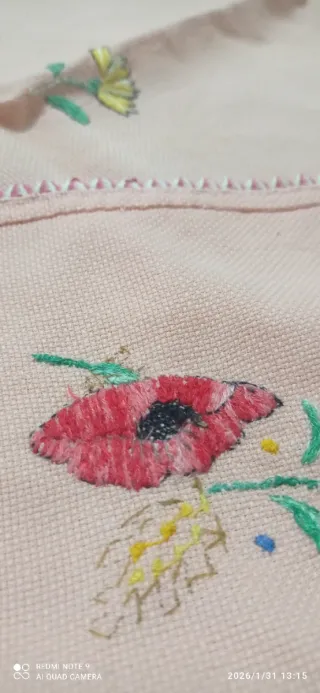 Mantita rosa/salmón