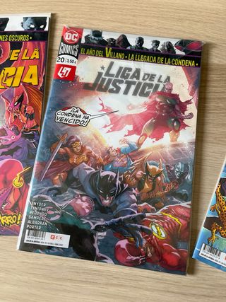 Liga de la Justicia de Snyder 10-12,18-22