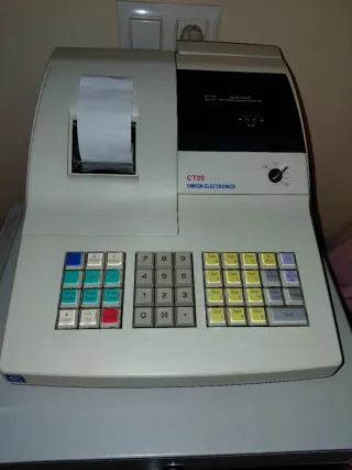 Caja Registradora Vintage Omron CT29