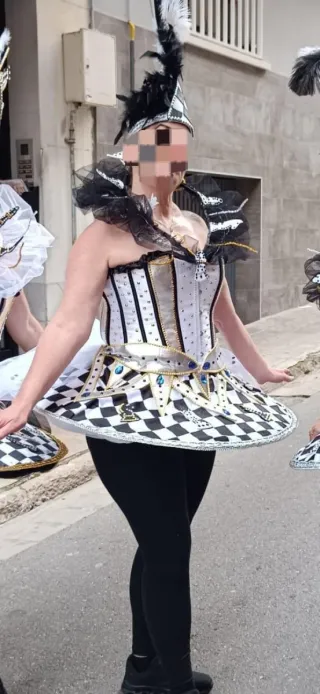 Disfraz Carnaval Un Solo Uso Talla Única