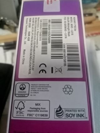 Huawei P10 Lite nero