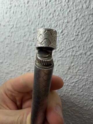 Mechero Cartier Vintage Plata