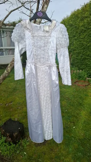 Disfraz blanco 7-9 años