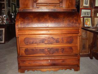 Buró 2 cuerpos escritorio restaurado