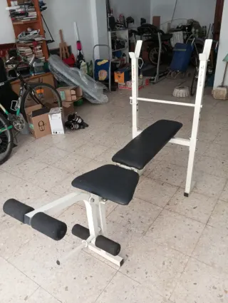 Banco de pesas ajustable