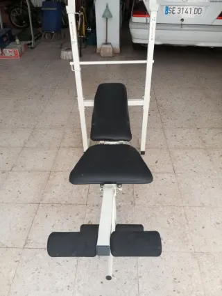 Banco de pesas ajustable