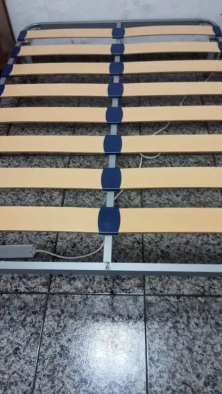 Somier metálico y de madera