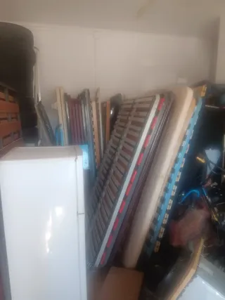 Somier metálico y de madera